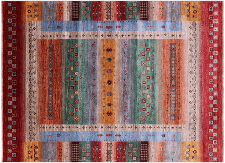 Persian Gabbeh Tribal Handmade Wool Rug - Manhattan Rugs