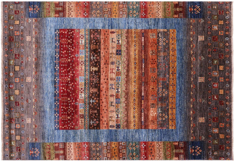 Hand-Knotted Tribal Persian Gabbeh Rug - Manhattan Rugs