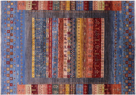 Persian Gabbeh Tribal Handmade Wool Rug - Manhattan Rugs