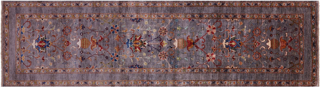 Runner Persian Tabriz Hand Knotted Wool Rug - Manhattan Rugs