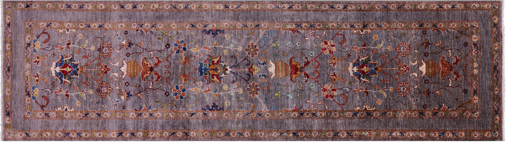 Persian Tabriz Hand Knotted Wool Runner Rug - Manhattan Rugs