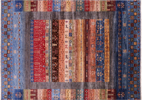 Hand Knotted Persian Gabbeh Tribal Rug - Manhattan Rugs