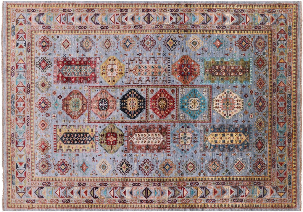 Hand Knotted Fine Turkmen Ersari Wool Rug - Manhattan Rugs