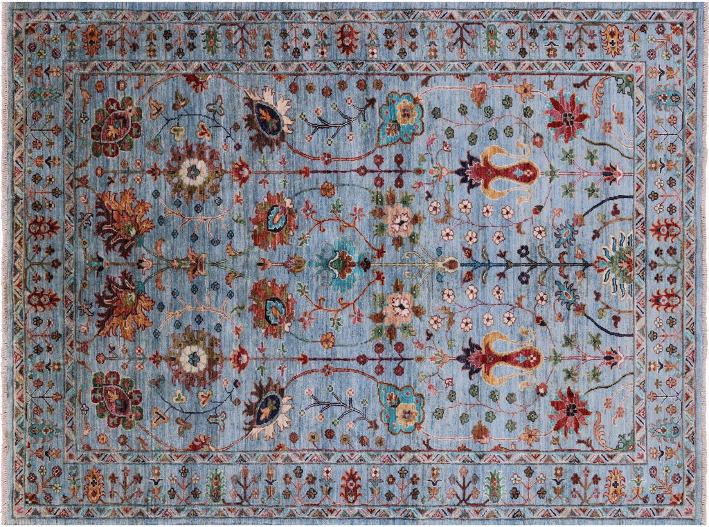Hand-Knotted Persian Tabriz Wool Rug - Manhattan Rugs