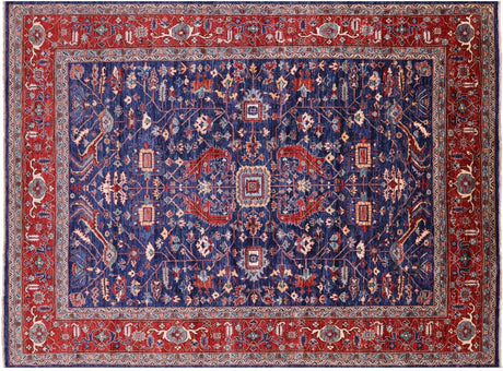 Hand Knotted Super Heriz Serapi Wool Rug - Manhattan Rugs
