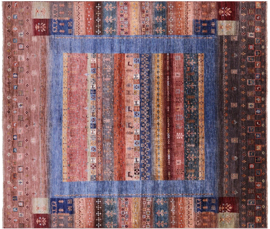 Handmade Tribal Persian Gabbeh Wool Rug - Manhattan Rugs