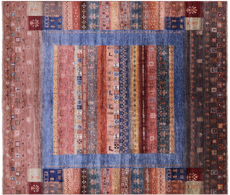 Handmade Tribal Persian Gabbeh Wool Rug - Manhattan Rugs