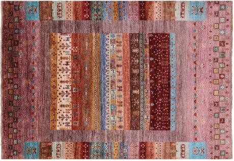 Tribal Persian Gabbeh Handmade Wool Rug - Manhattan Rugs