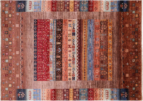 Tribal Persian Gabbeh Handmade Wool Rug - Manhattan Rugs