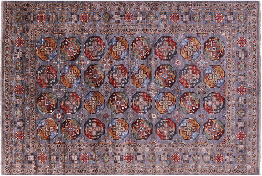 Hand Knotted Super Turkmen Ersari Wool Rug - Manhattan Rugs
