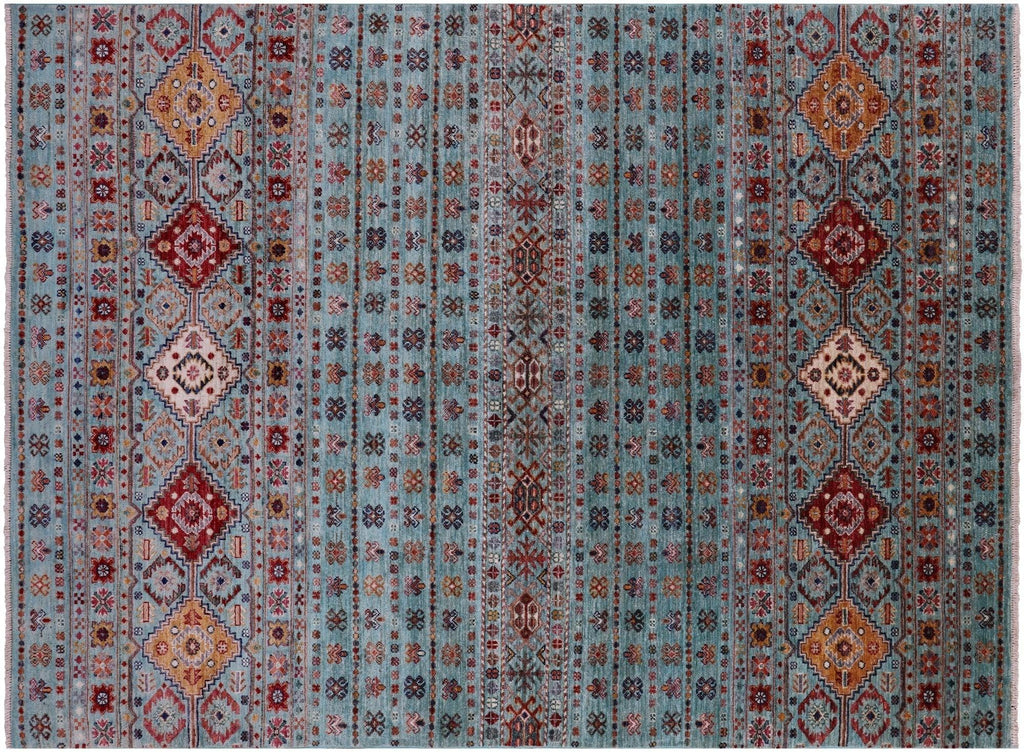 Hand Knotted Super Kazak Khorjin Wool Rug - Manhattan Rugs