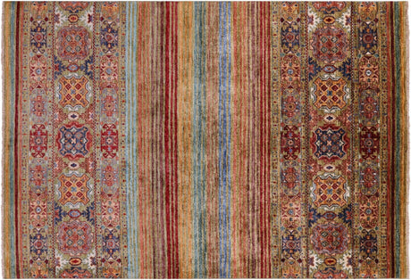 Khorjin Super Kazak Hand-Knotted Wool Rug - Manhattan Rugs