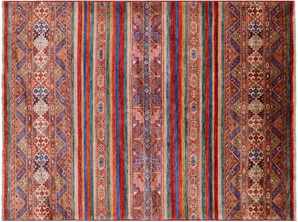 Khorjin Super Kazak Handmade Wool Rug - Manhattan Rugs