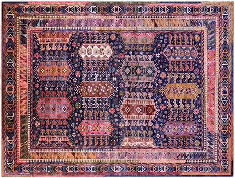 Tribal Fine Serapi Hand-Knotted Wool Rug - Manhattan Rugs