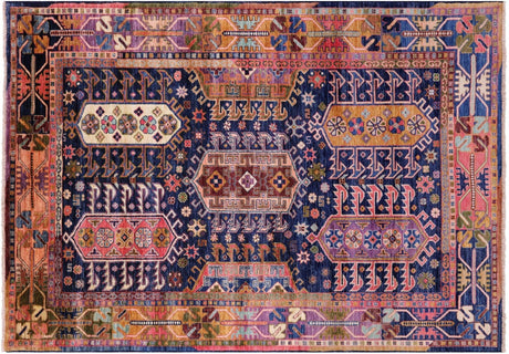 Hand Knotted Tribal Fine Serapi Wool Rug - Manhattan Rugs