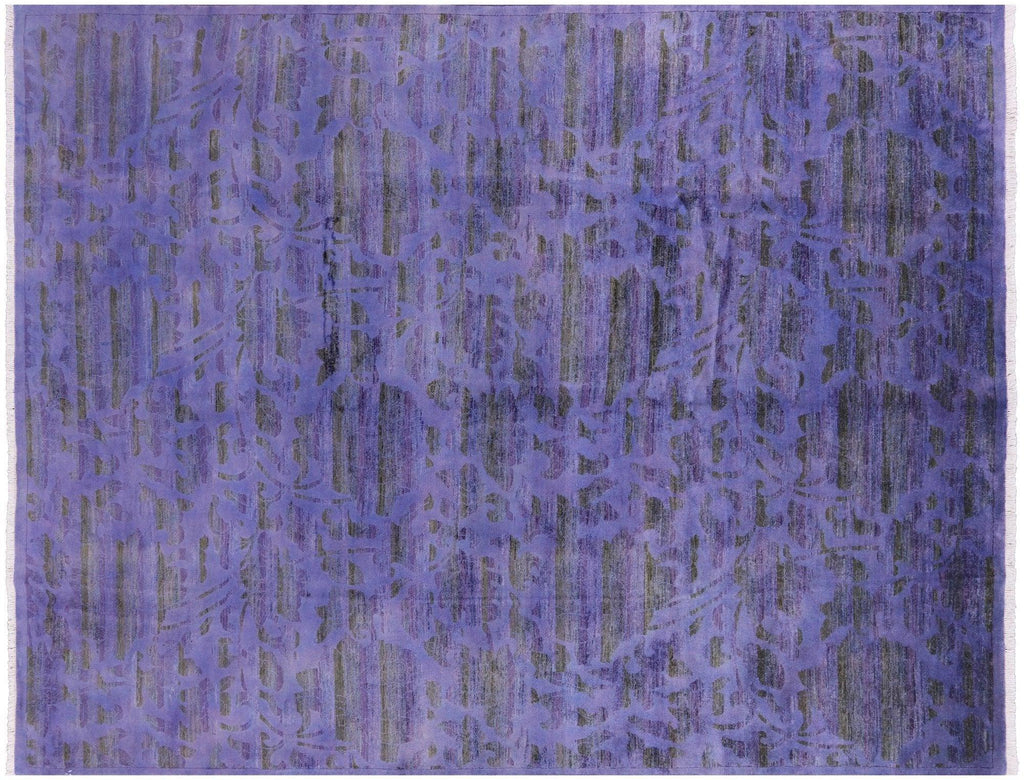 Overdyed Full Pile Handmade Wool Rug - Manhattan Rugs