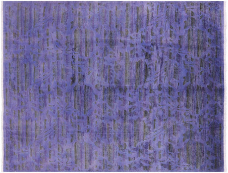 Overdyed Full Pile Handmade Wool Rug - Manhattan Rugs
