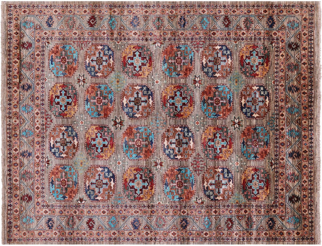 Hand Knotted Super Turkmen Ersari Wool Rug - Manhattan Rugs