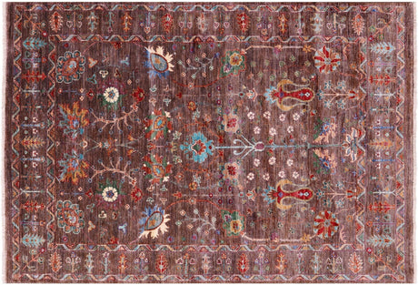 Persian Tabriz Hand Knotted Wool Rug - Manhattan Rugs
