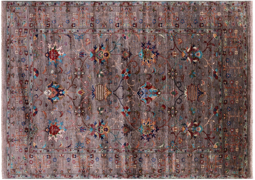 Persian Tabriz Hand Knotted Wool Rug - Manhattan Rugs