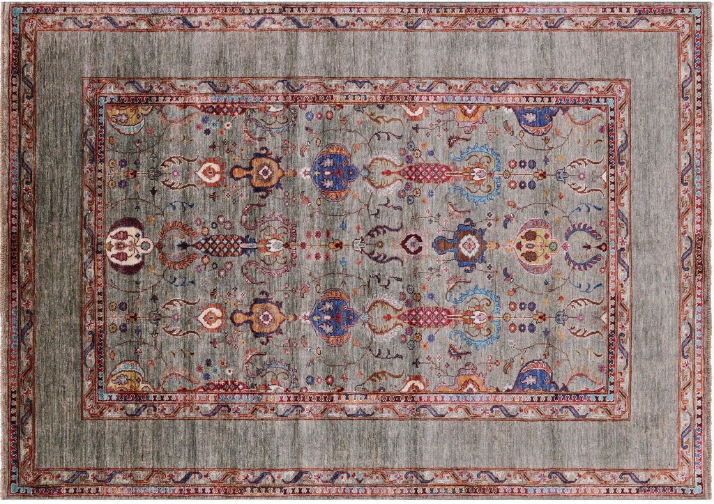 Persian Tabriz Hand Knotted Wool Rug - Manhattan Rugs