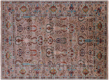 Persian Tabriz Hand Knotted Wool Rug - Manhattan Rugs