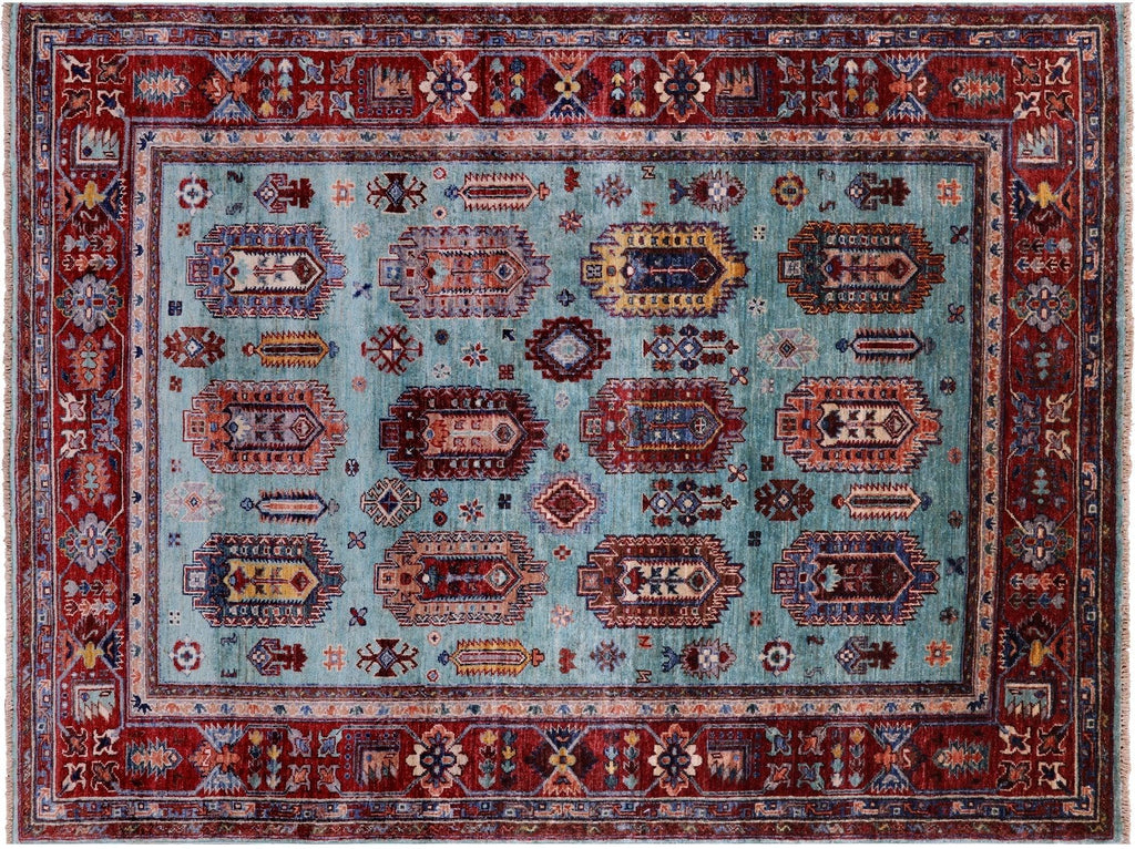 Hand Knotted Fine Turkmen Ersari Rug - Manhattan Rugs