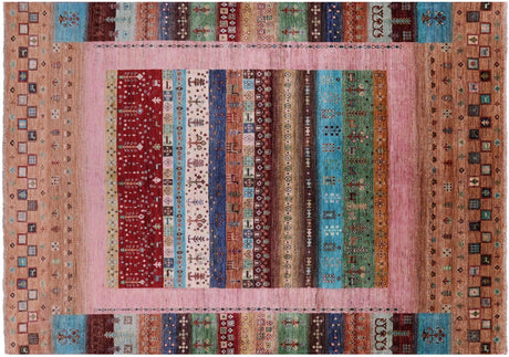 Persian Gabbeh Tribal Hand Knotted Rug - Manhattan Rugs