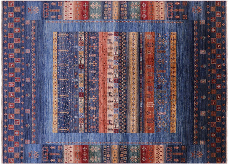 Hand Knotted Persian Gabbeh Tribal Wool Rug - Manhattan Rugs