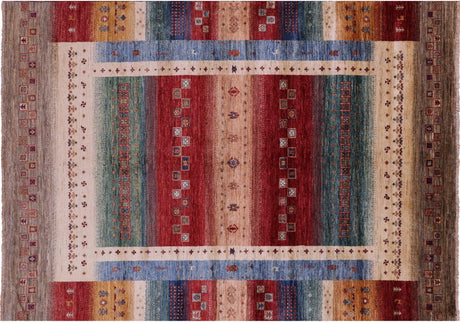 Tribal Persian Gabbeh Handmade Wool Rug - Manhattan Rugs