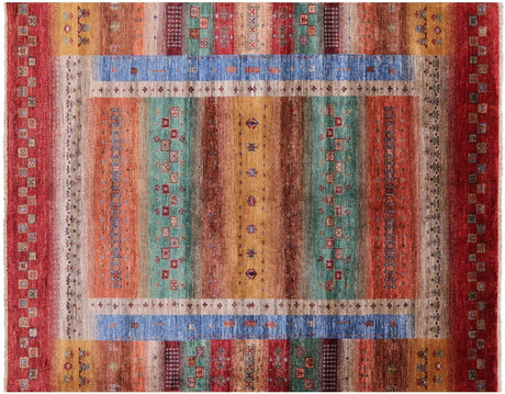Handmade Persian Gabbeh Tribal Wool Rug - Manhattan Rugs