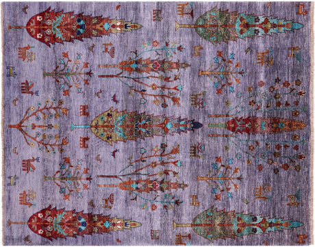 Tribal Persian Gabbeh Handmade Wool Rug - Manhattan Rugs