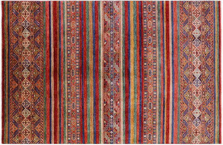 Super Kazak Khorjin Handmade Wool Rug - Manhattan Rugs