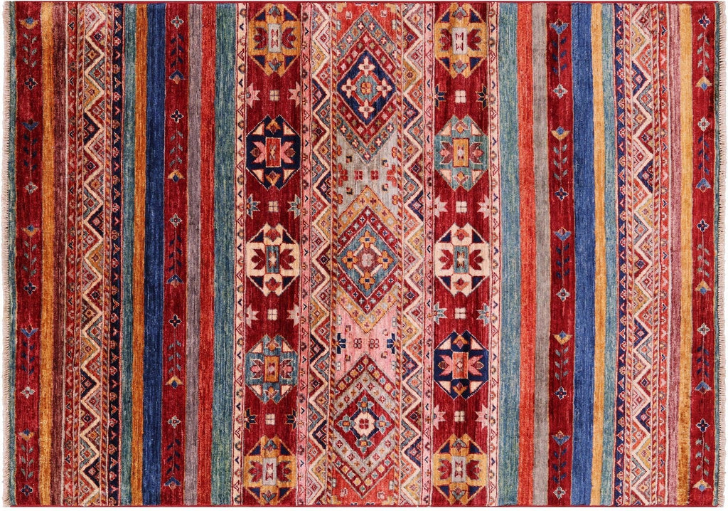Super Kazak Khorjin Handmade Wool Rug - Manhattan Rugs