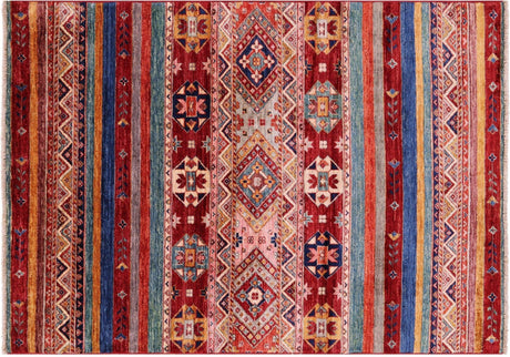 Super Kazak Khorjin Handmade Wool Rug - Manhattan Rugs
