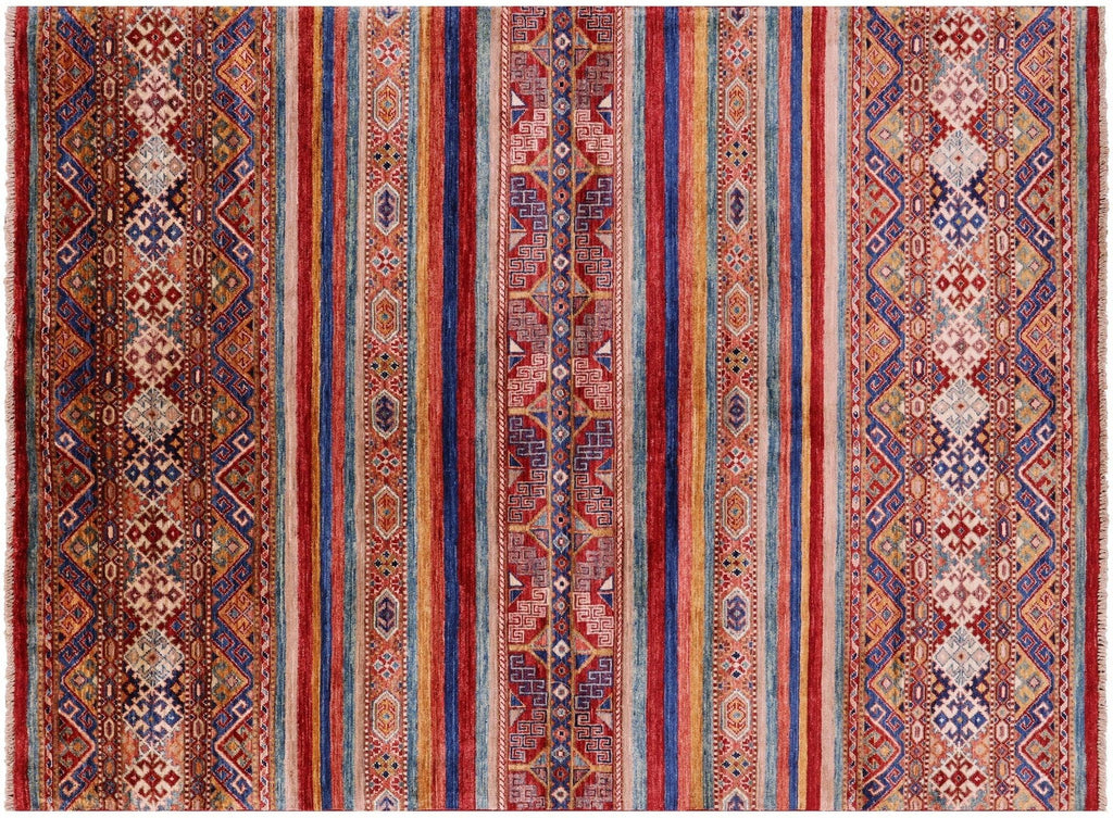 Khorjin Super Kazak Hand-Knotted Wool Rug - Manhattan Rugs