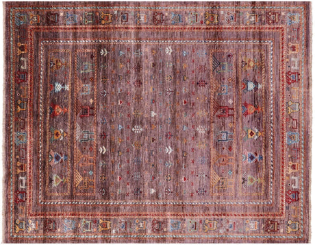 Persian Gabbeh Tribal Handmade Wool Rug - Manhattan Rugs