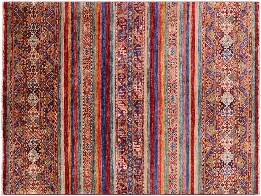 Super Kazak Khorjin Handmade Wool Rug - Manhattan Rugs