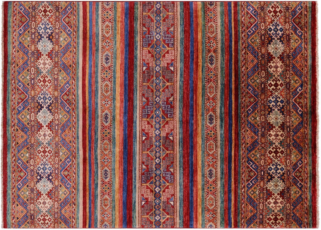 Khorjin Super Kazak Handmade Wool Rug - Manhattan Rugs