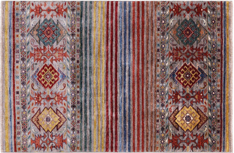 Khorjin Super Kazak Handmade Rug - Manhattan Rugs