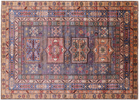 Super Kazak Hand Knotted Rug - Manhattan Rugs