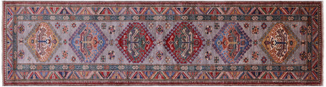 Runner Super Kazak Handmade Wool Rug - Manhattan Rugs