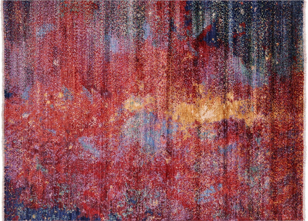 Handmade Modern Abstract Wool Rug - Manhattan Rugs