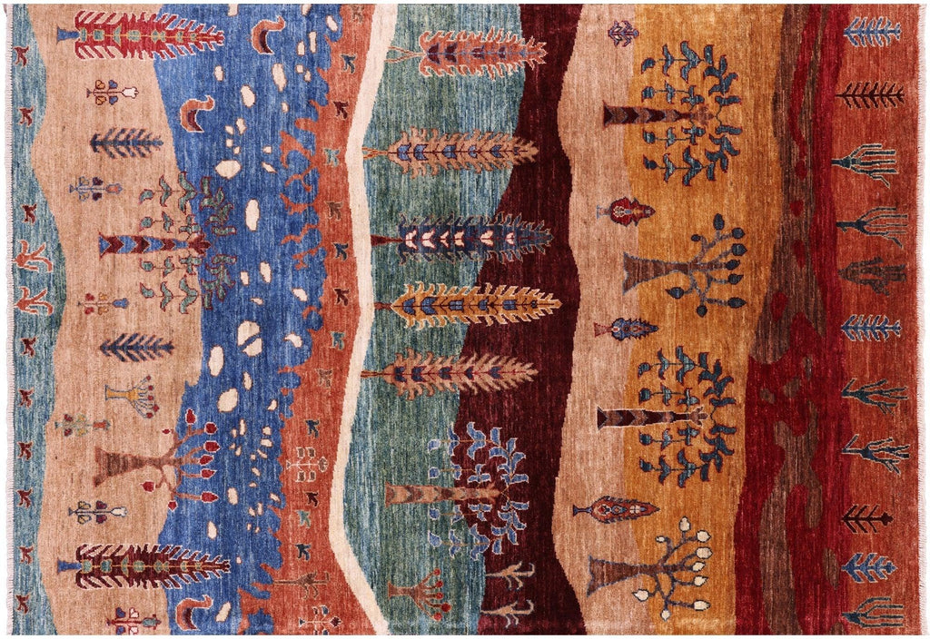 Tribal Persian Gabbeh Handmade Rug - Manhattan Rugs