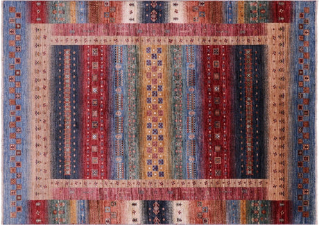 Persian Gabbeh Tribal Handmade Wool Rug - Manhattan Rugs