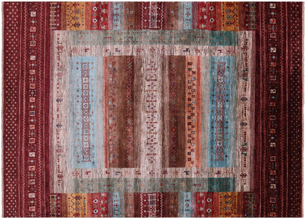 Persian Gabbeh Tribal Handmade Rug - Manhattan Rugs