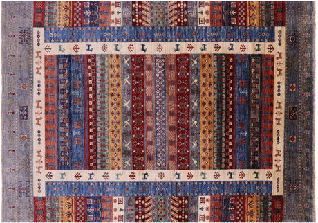 Persian Gabbeh Tribal Hand Knotted Wool Rug - Manhattan Rugs