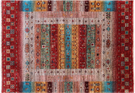 Tribal Persian Gabbeh Handmade Wool Rug - Manhattan Rugs