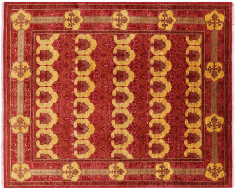 Hand Knotted William Morris Area Rug - Manhattan Rugs