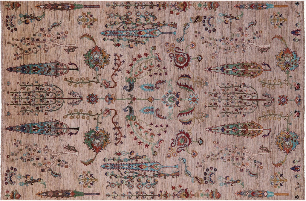 Tribal Persian Gabbeh Handmade Wool Rug - Manhattan Rugs